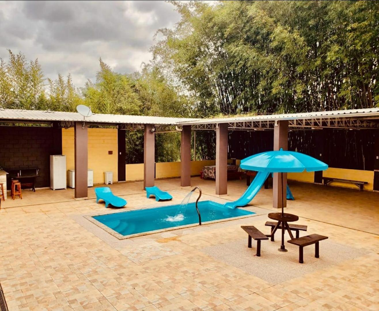הוילה גוארטינגואטה Chacara Charmosa Com Piscina, Campo De Futebol מראה חיצוני תמונה