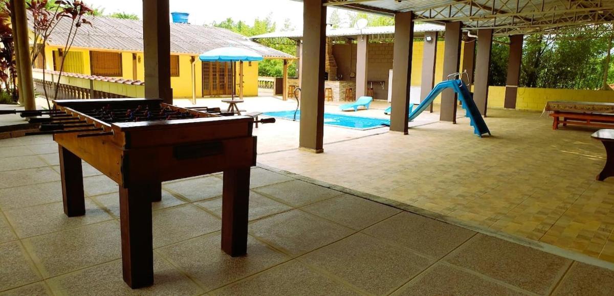 הוילה גוארטינגואטה Chacara Charmosa Com Piscina, Campo De Futebol מראה חיצוני תמונה